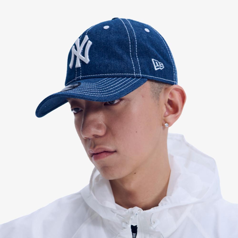 뉴에라 940UNST  MLB 뉴욕 양키스 데님 언스트럭쳐 볼캡 인디고 14205952