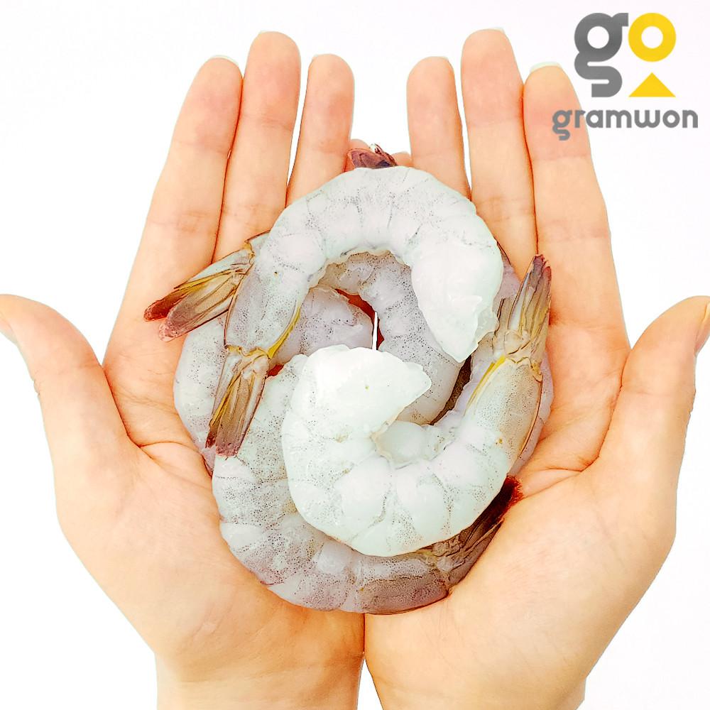 칵테일새우 1kg (실중량 900g) 생 새우살 냉동 특대 깐새우 다이아몬드 [원산지:상세설명에 표시]