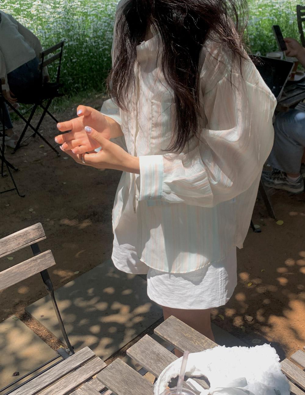 프린니 스트라이프 셔츠