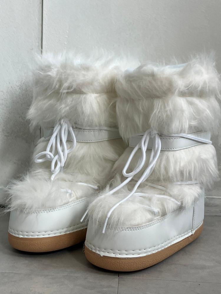 snow fur boots | 스노우 퍼 부츠