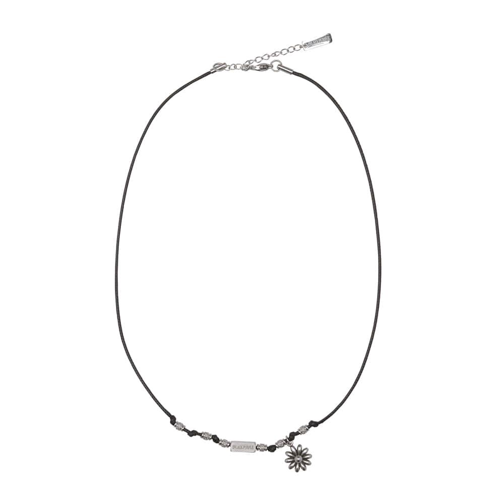 Wildy Flower Necklace_BLACK