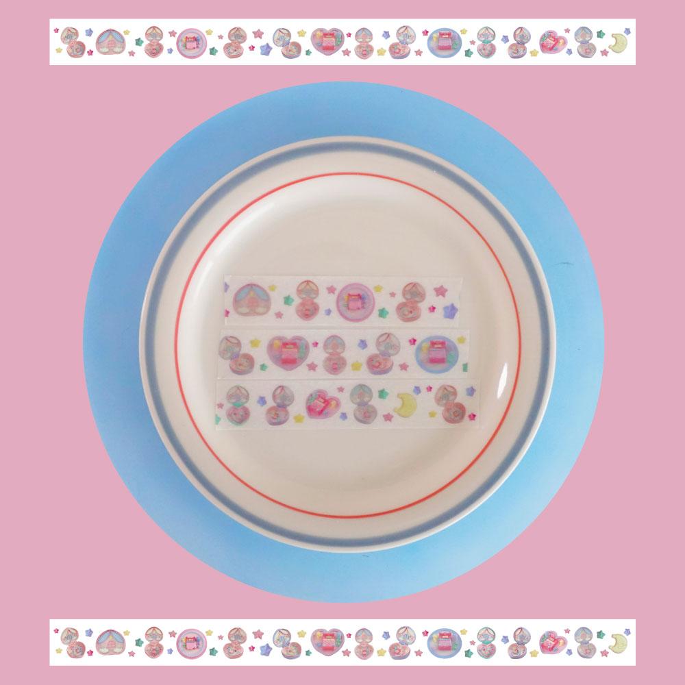 유어구미 하트포켓 마스킹테이프