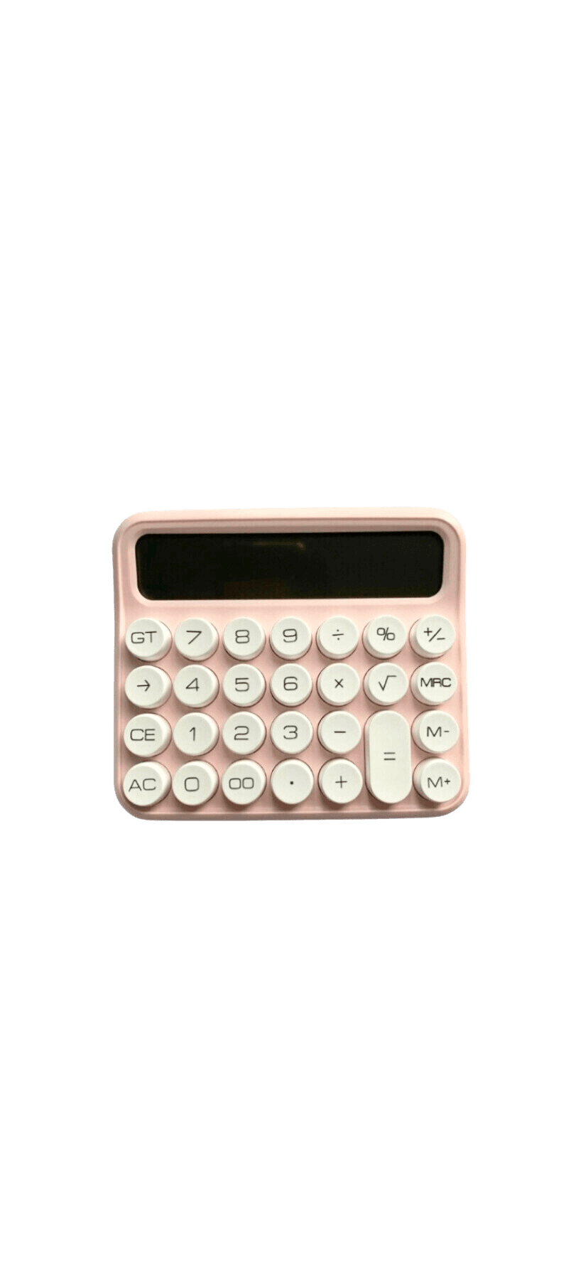 Calculator #2 (Pink/ Ivory)