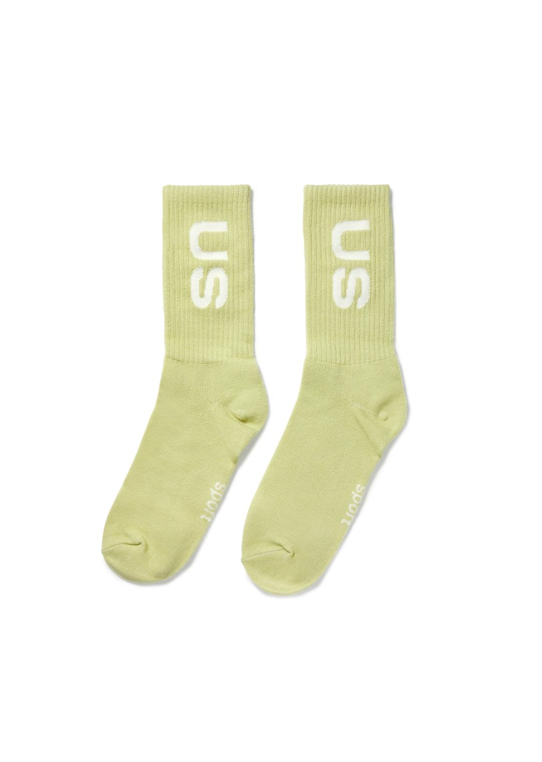 US LOGO SOCKS MELON