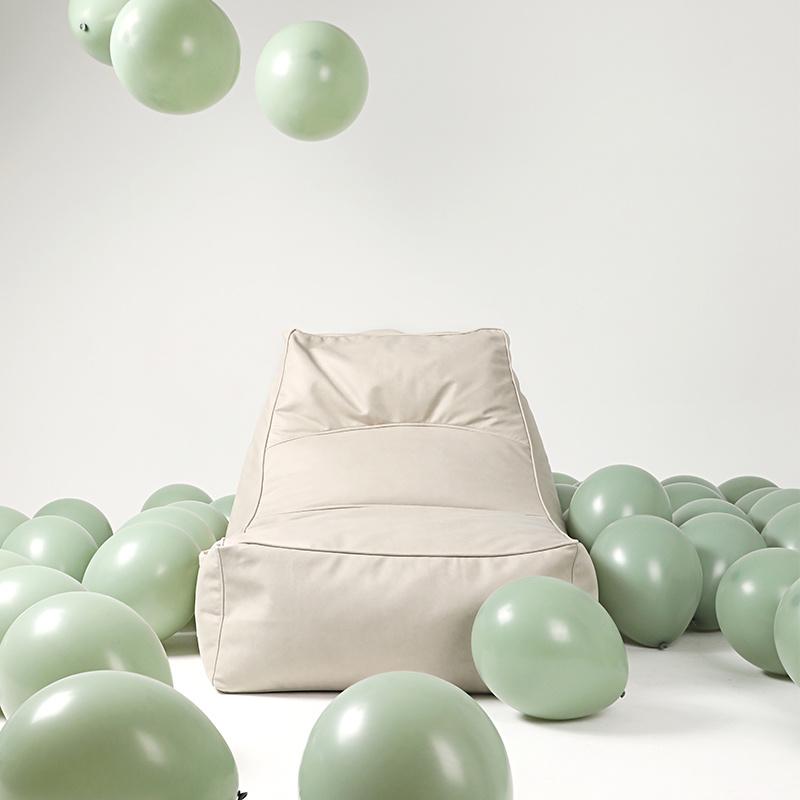 플래지어 엘 릴렉스 핏 기능성 가죽 빈백소파 (2 color)