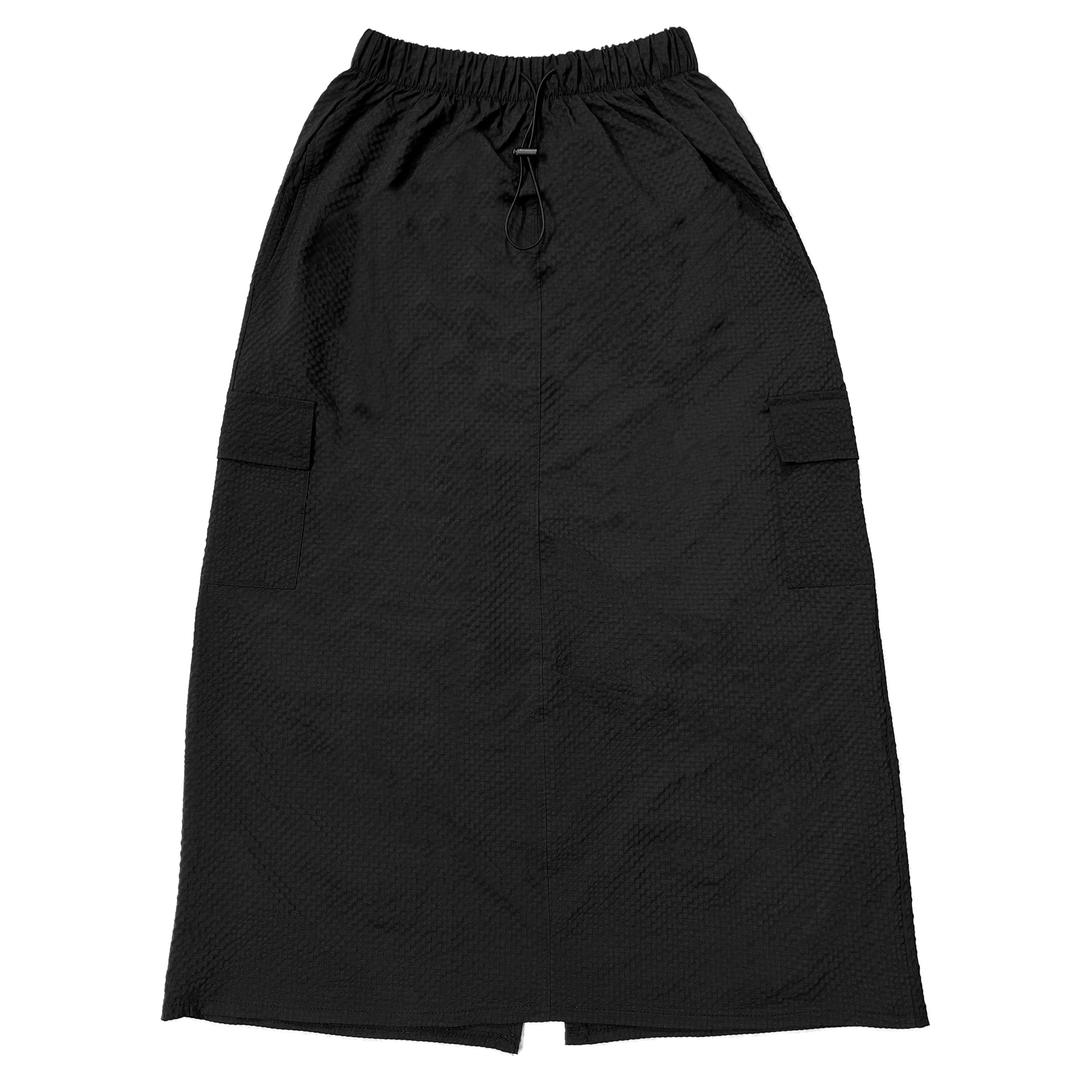 Pattern Cargo Long Skirt