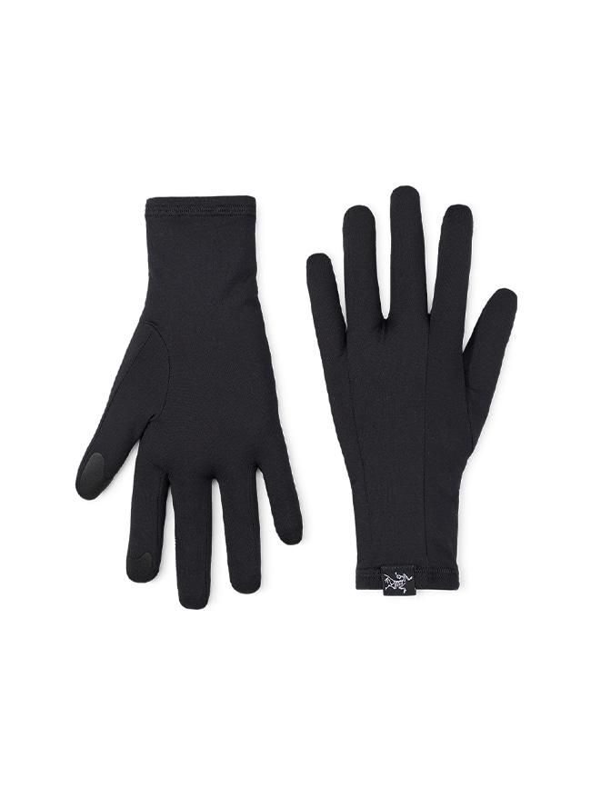 [아크테릭스][공식판매처] FW24 RHO GLOVE [BLACK] AEOFUX6583
