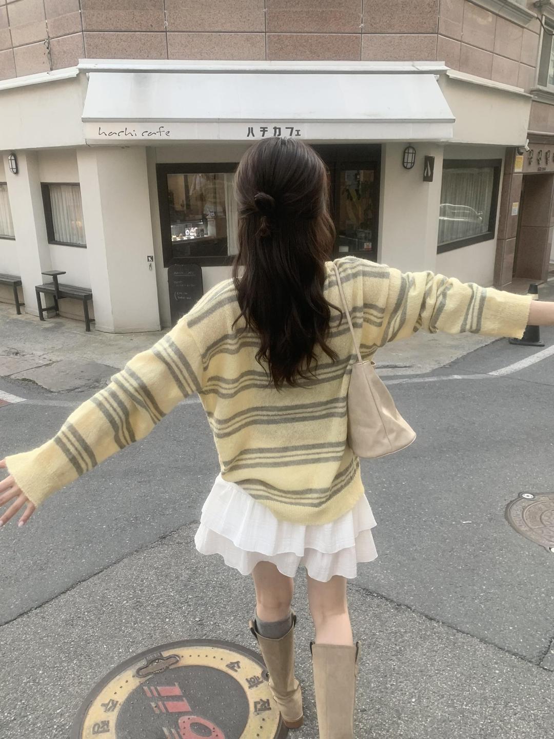 시즌플레이트 [간절기니트]도쿄바나나니트