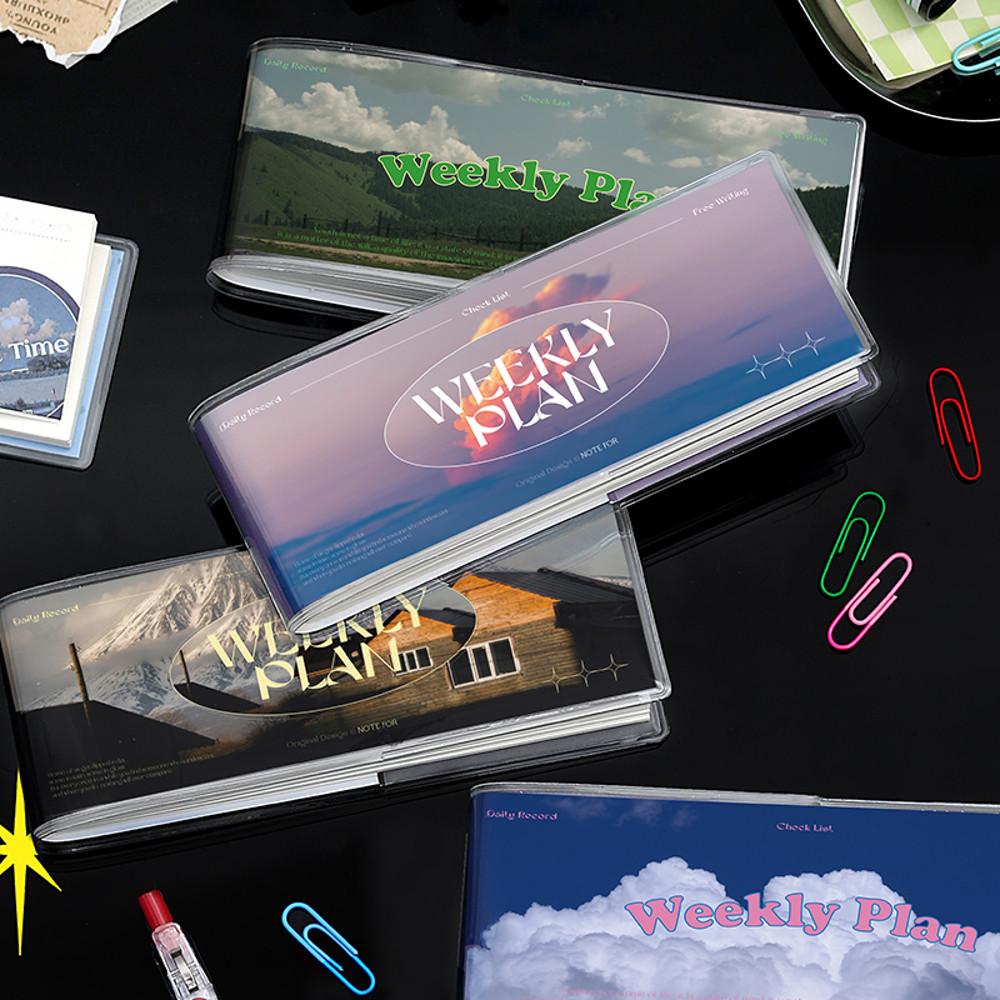 [꿀비잡화점/바로배송] 위클리 투두리스트 스케줄러 주간플래너