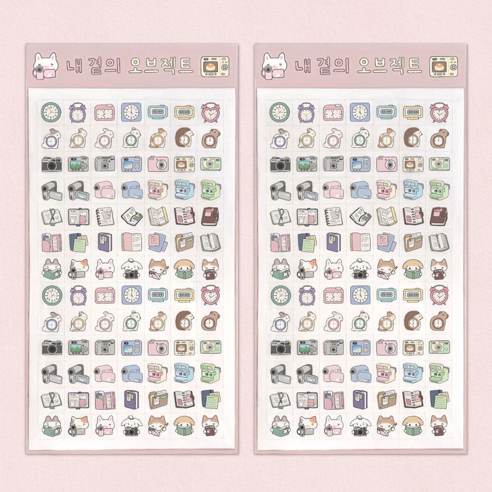 내 곁의 오브젝트 네모 스티커