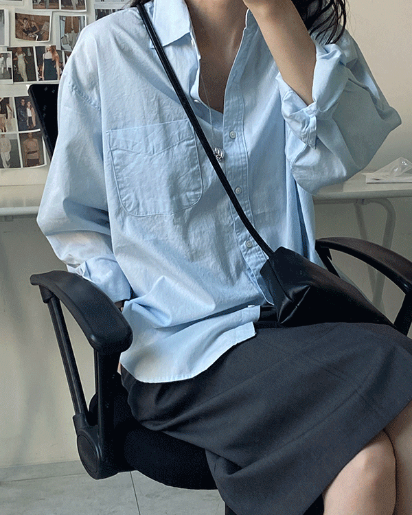 24SS 데일리 워싱 코튼 셔츠