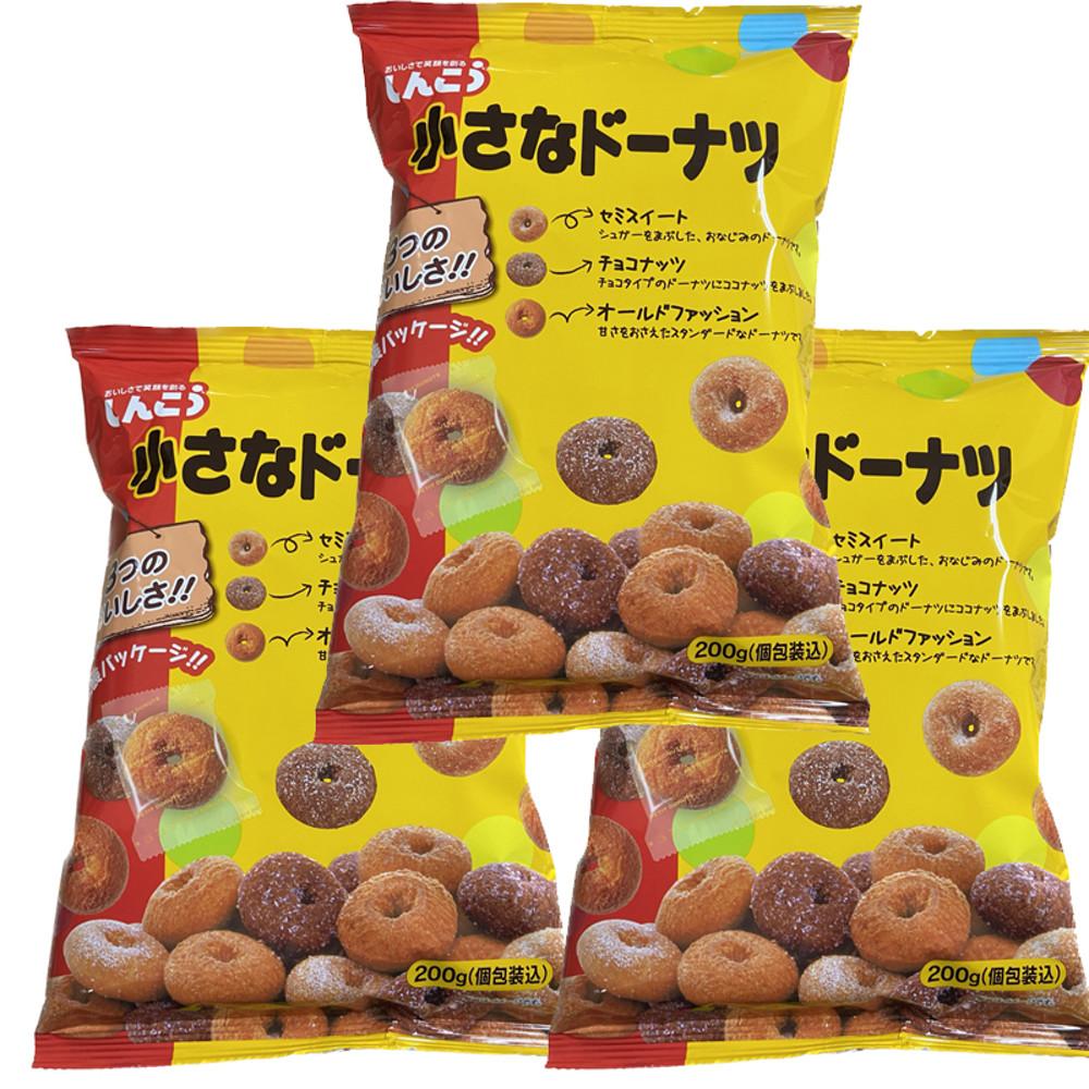 신코 미니도넛 200g x3개 3가지맛 개별포장