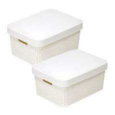 센스2030 커버 바스켓 중  아이보리, 2개