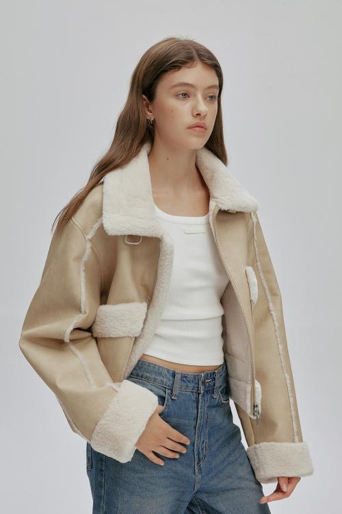 MUSTANG JACKET V2 (BEIGE)