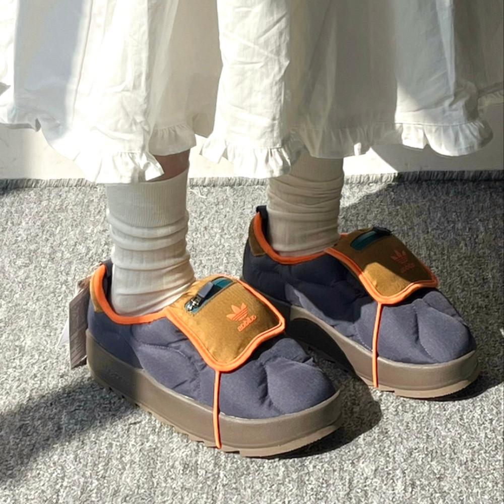 아디다스 오리지날 퍼피렛 어그 미니포켓 오렌지