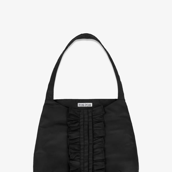 Curtain Frill Bag (Black)