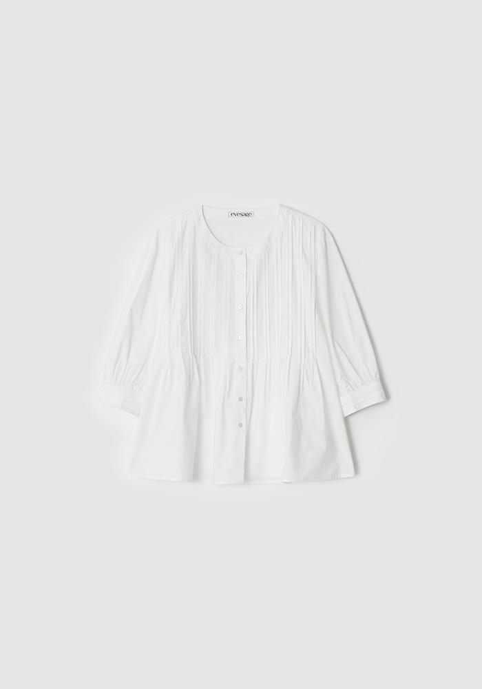 Pintuck blouse