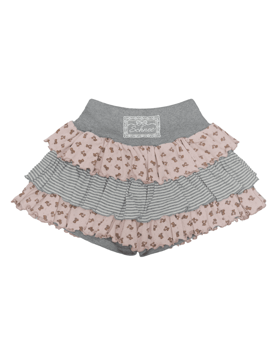 [1차 프리오더 / 6월 첫째 주 순차 발송]  FLUFFY CANCAN PANTS SKIRT - BABY BEAR