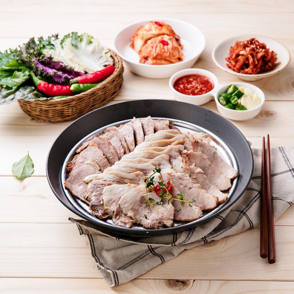 복선당 고소하고 담백한 목전지 보쌈 혼술 안주 캠핑요리 캠핑 밀키트