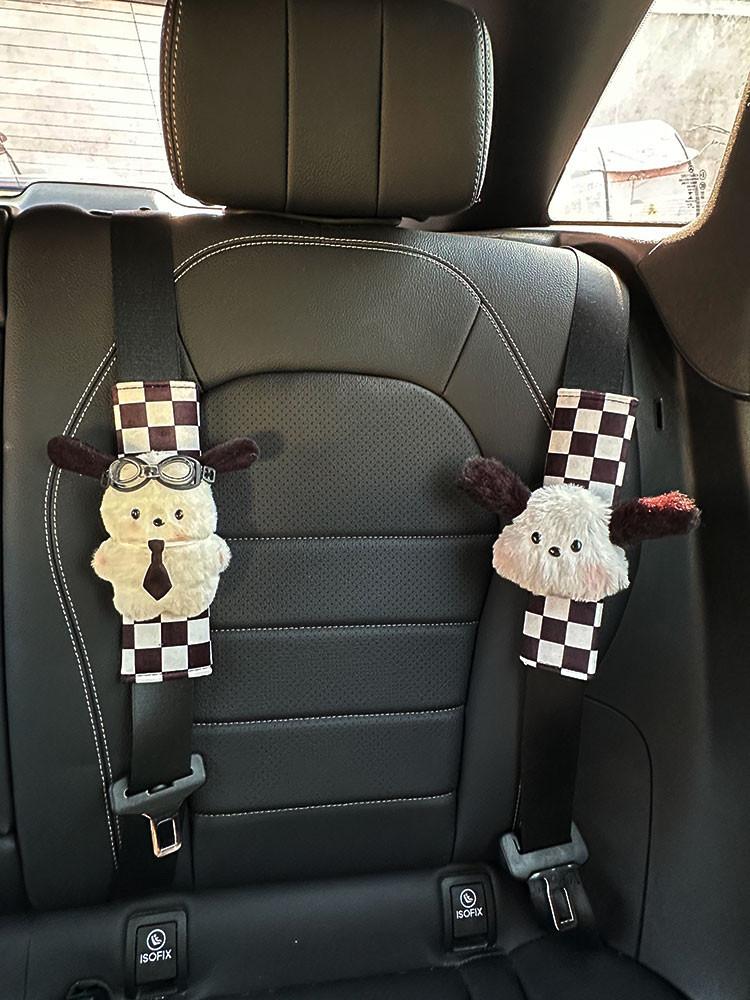 포차코 안전벨트 커버 캐릭터 귀여운 차량용 소품 인테리어