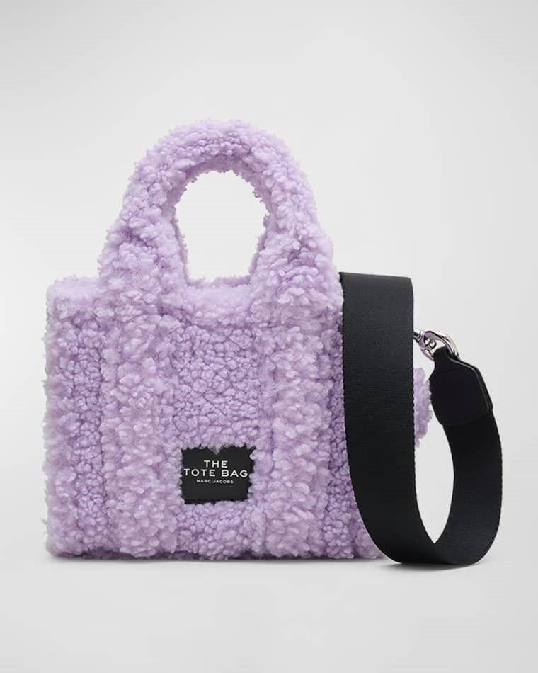 더 테디 미니 토트 가방 The Teddy Mini Tote Bag prod253710133LILAC