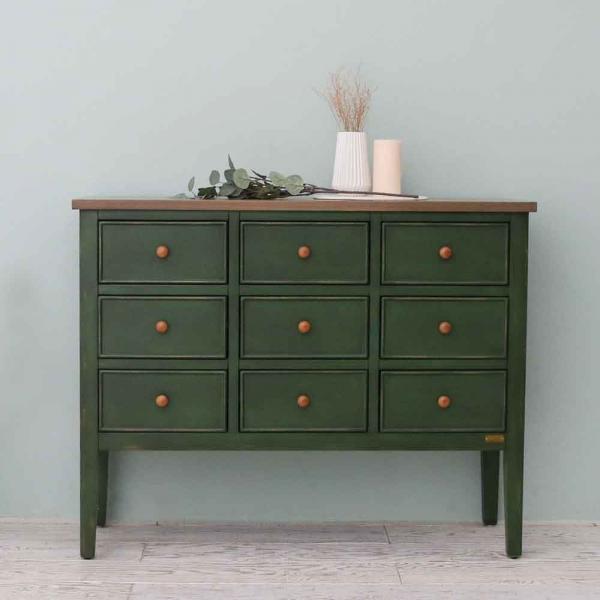 프로빈 포인트 콘솔 수납장 (Green)