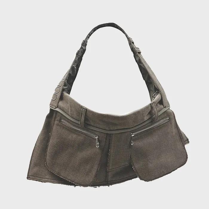 Oak Denim Trouser Bag