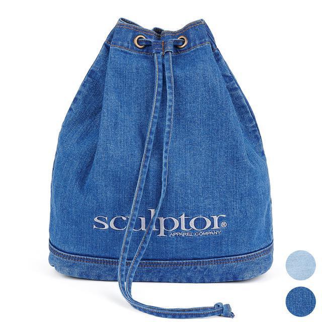 Logo Denim Bucket Bag_2Colors