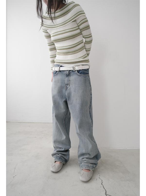 미드 톤 스탠다드 데님