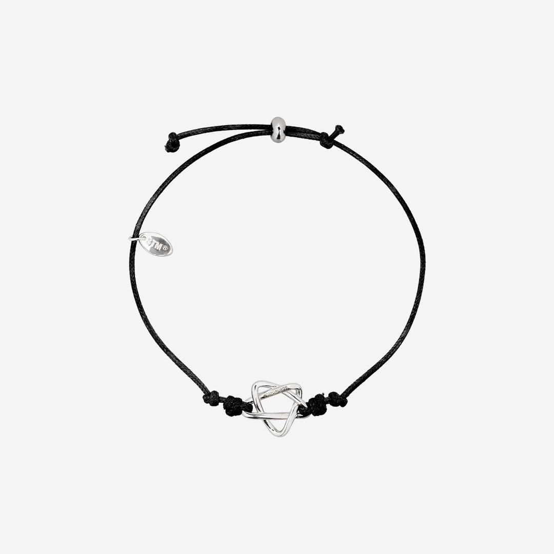 Sentiments No.406 Star Logo Knot Bracelet