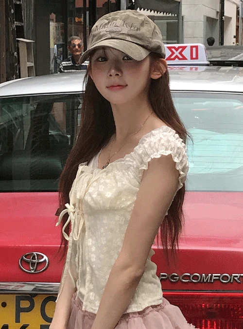 페츠 레이스 블라우스 (2color)