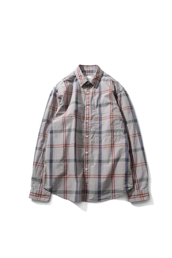 Maili Multi Check Shirt Gray