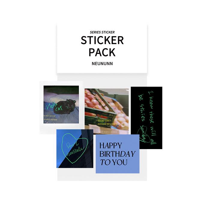 [누눈] Series sticker pack 시리즈 스티커 팩