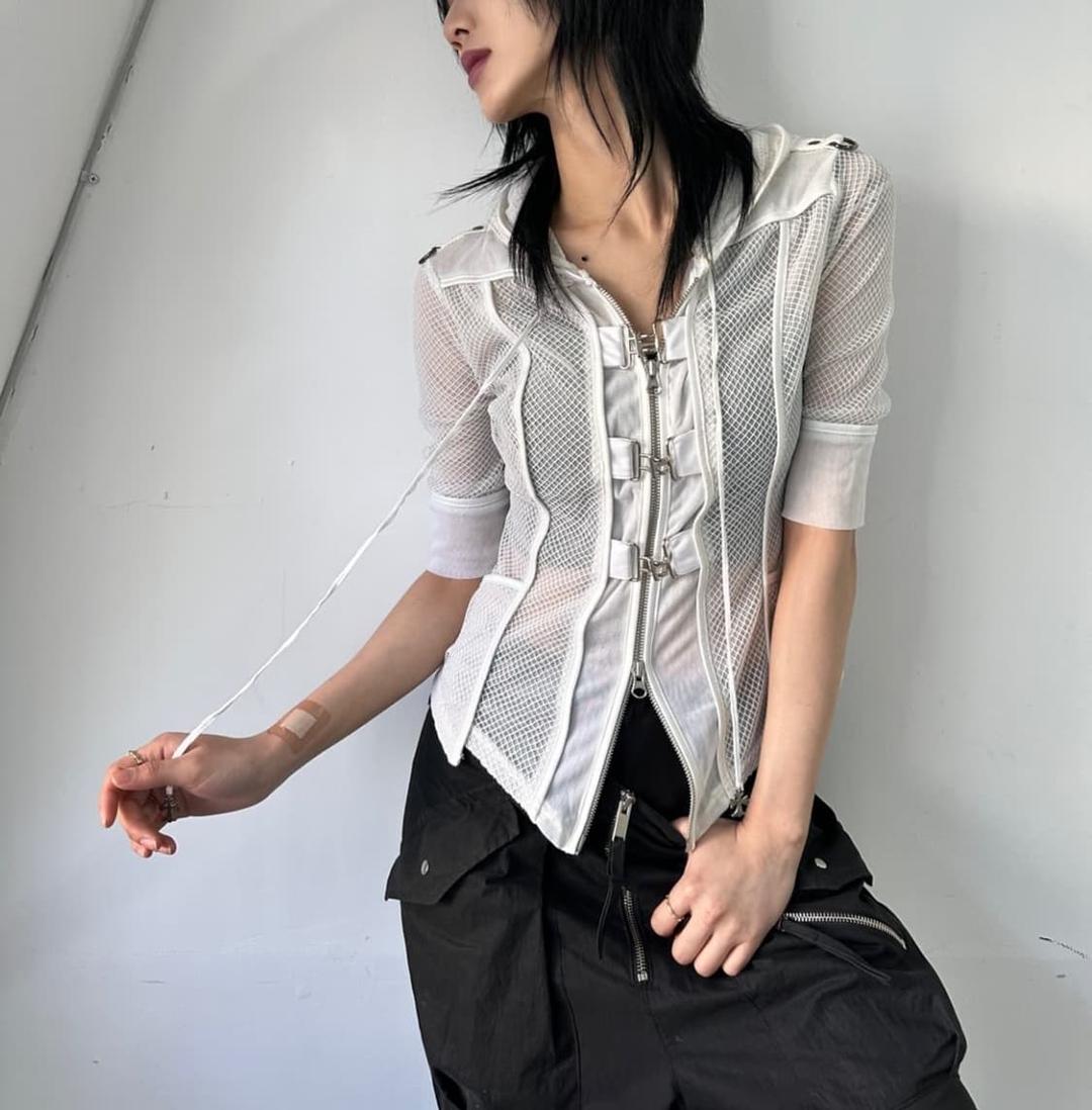 오즈온 매쉬 후드집업 | 후루츠패밀리