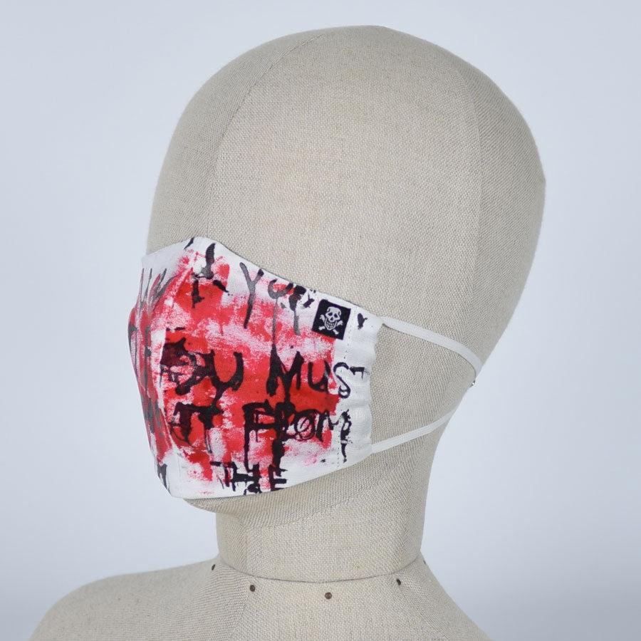 "Destroy" Anarchy Paint Mask Wear