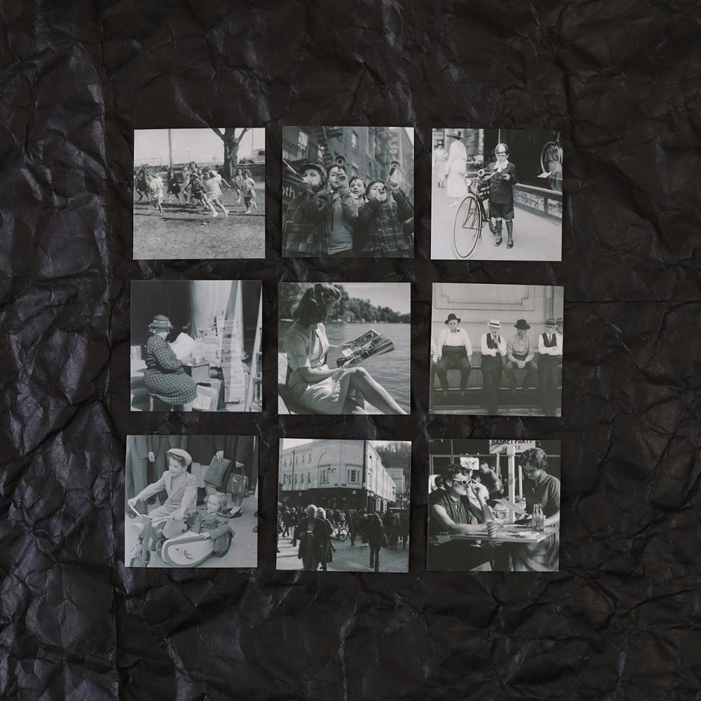 Vintage Black and White 흑백 스티커팩