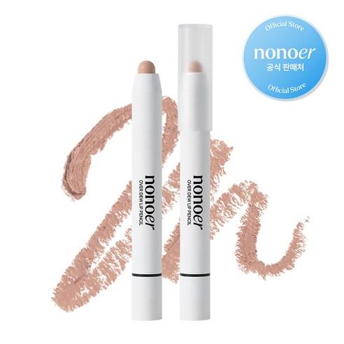 노노어 오버 듀 립펜슬, 008호_타프타 피치 더스트