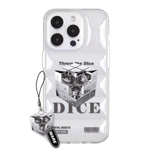 SILVER THINGS PADDING CASE_DICE