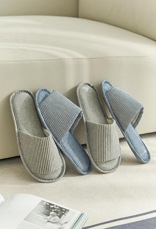 스트라이프 층간소음 논슬립 실내화