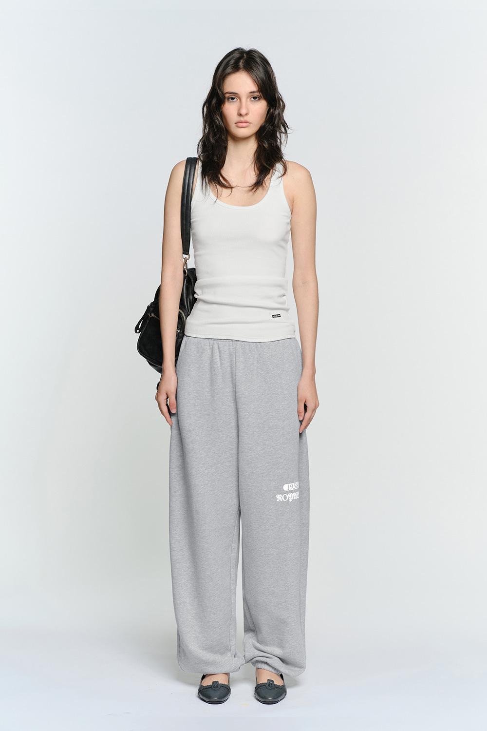 EASY ROUND NECK SLEEVELESS TOP, WHITE