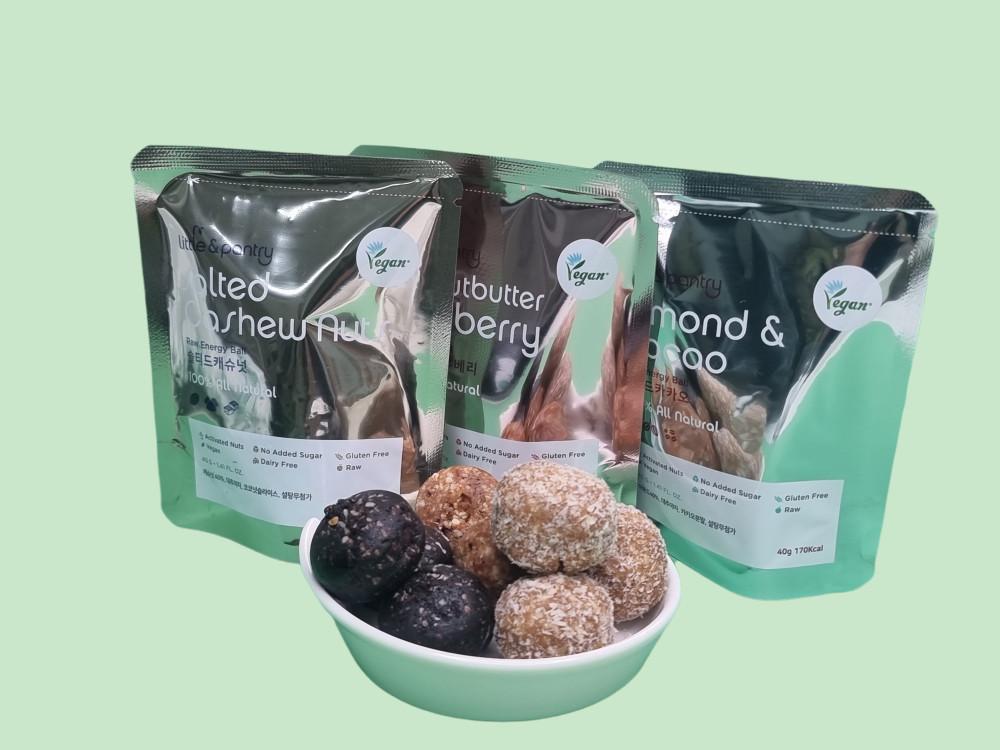 로우에너지볼 솔티드캐슈넛 아몬드카카오 피넛버터블루베리 대추야자볼 고르기