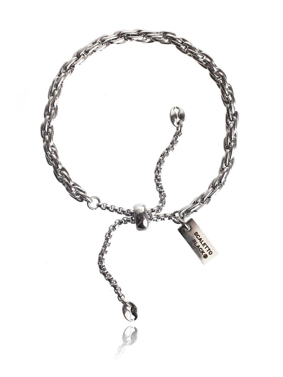 BW028 [써지컬스틸] 트리플체인 팔찌