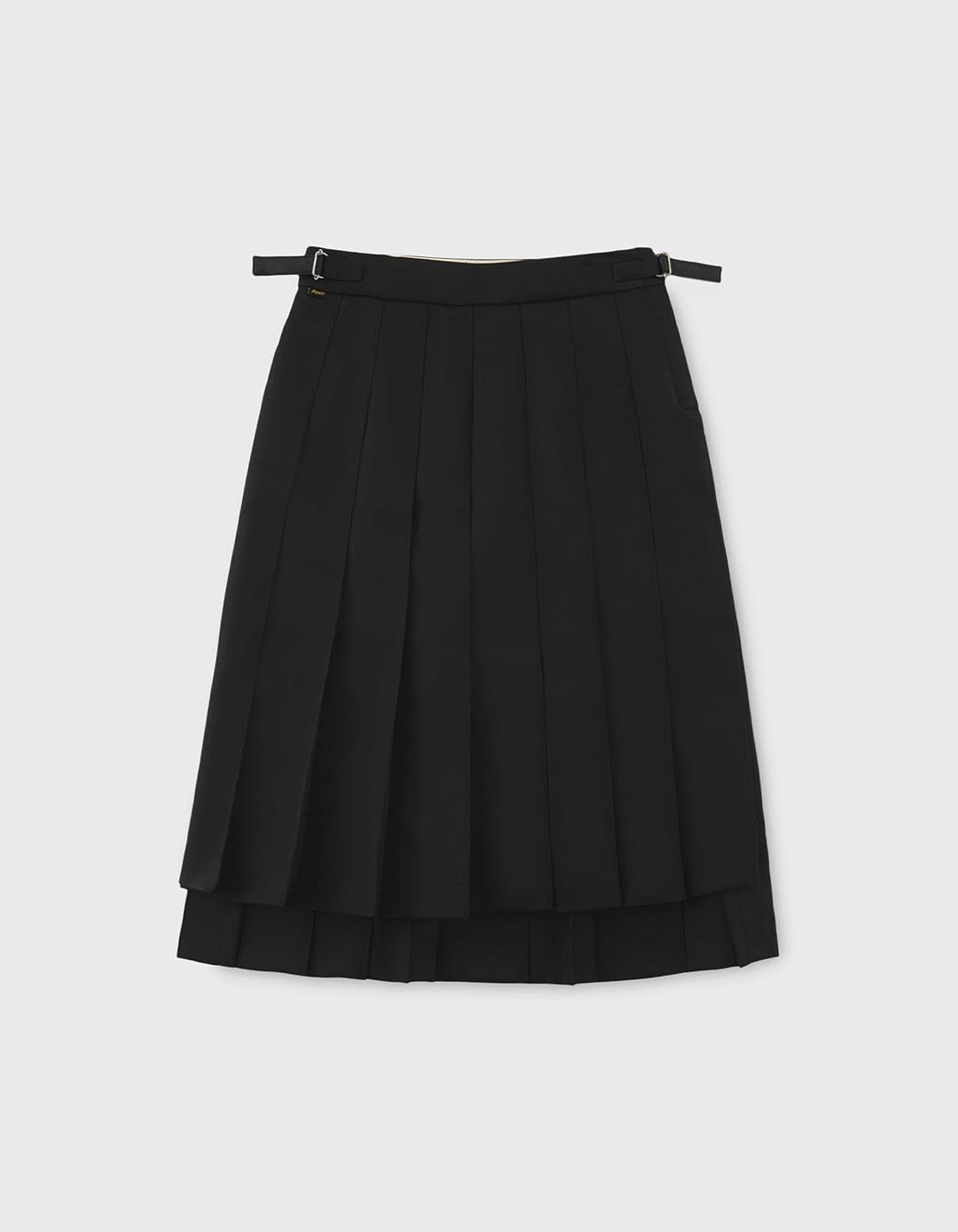 SPORT PLEATED SKIRT (W) / Black