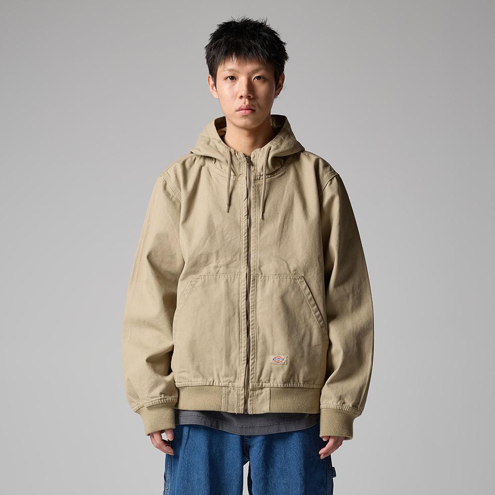 덕 캔버스 후드 집업 재킷 Desert Sand