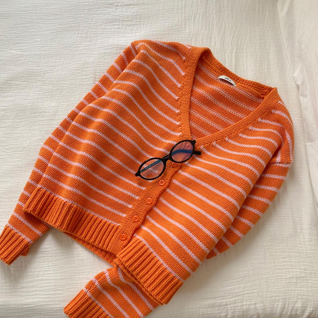 (정소민 착용) tensorin cardigan_orange