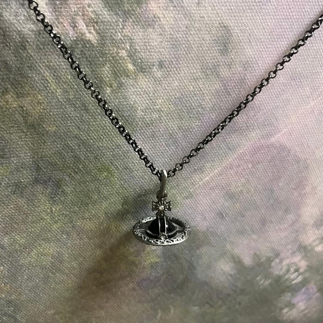 비비안웨스트우드 오리엔탈 orb 블랙 목걸이 | 후루츠패밀리