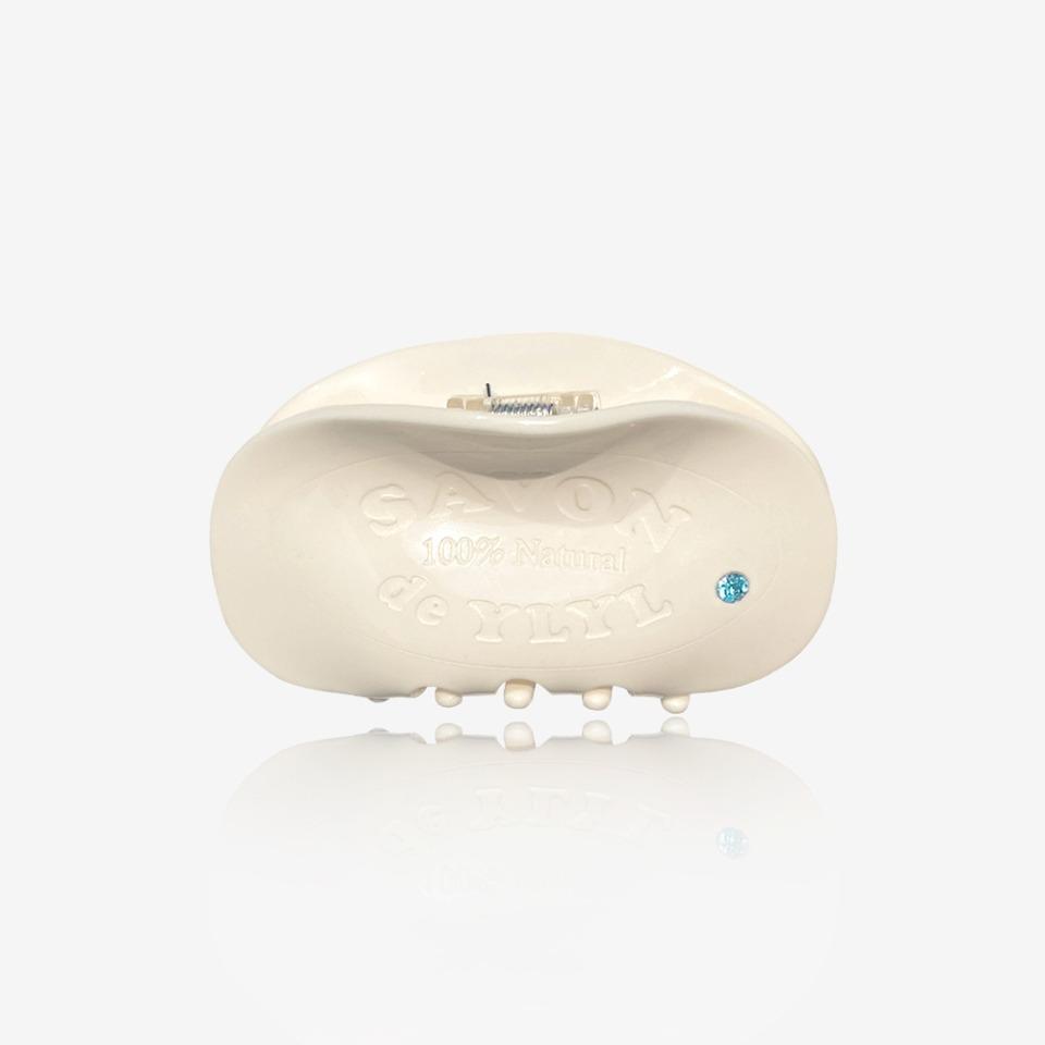 Savon hair claw, WOOL
