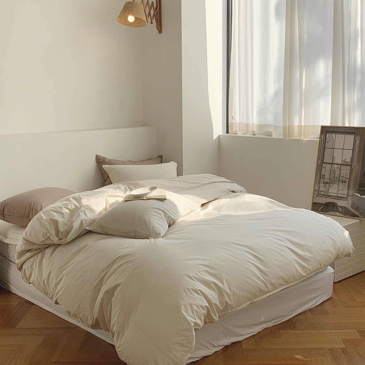 프렌치 60수 고밀도 바이오워싱 호텔침구- 오트 세라믹 (SS/Q/K)