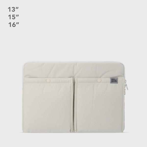 CITY BOYS LAPTOP CASE Cream