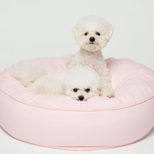 피치워싱 마카롱 강아지방석 커버분리